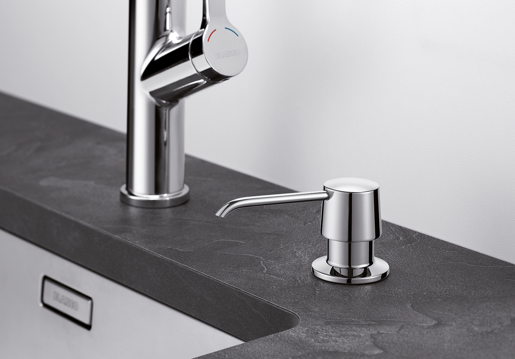 BLANCO YANO sæbedispenser krom BLANCO YANO sæbedispenser krom